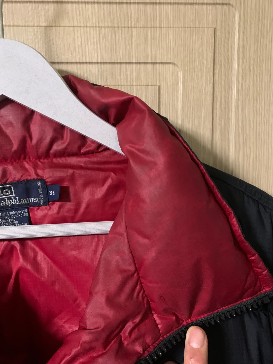 90s 폴로 스포츠 다운 푸퍼 자켓  XL Pharcyde drop 상품이미지6