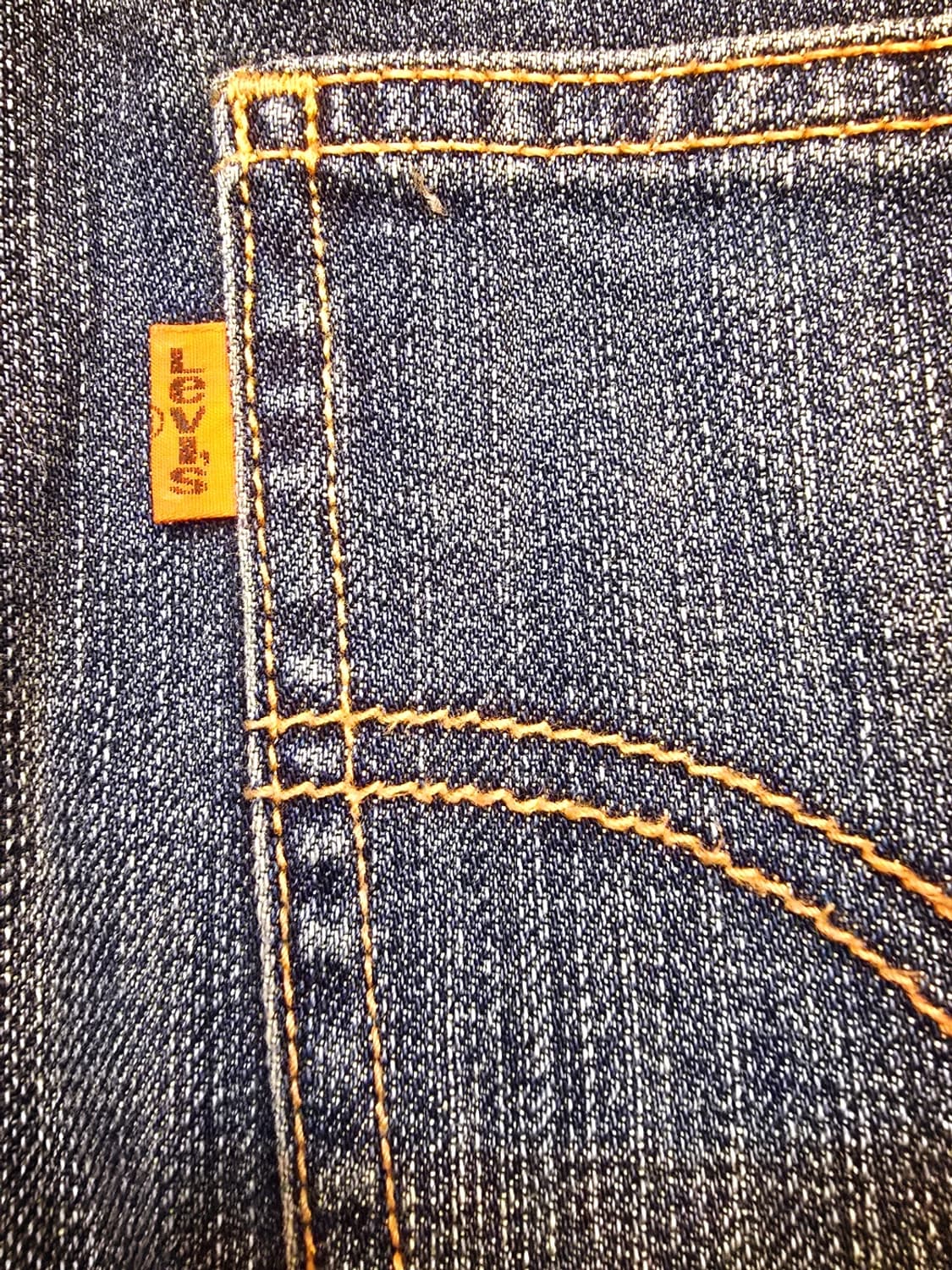 리바이스60s(Levi's)OT206 오렌지 탭 데님 팬츠 상품이미지6