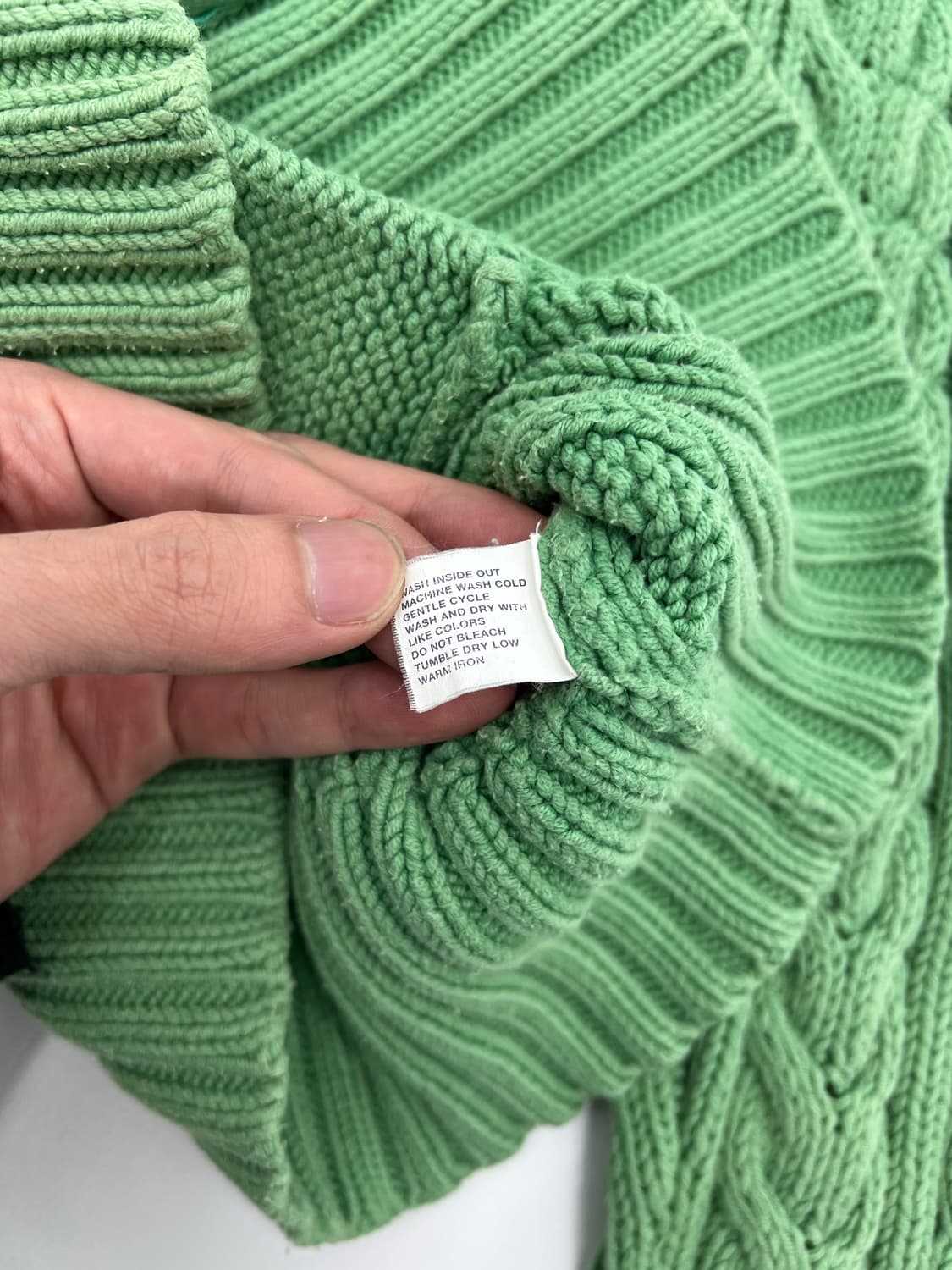 갭 후드 니트 집업 상품이미지4