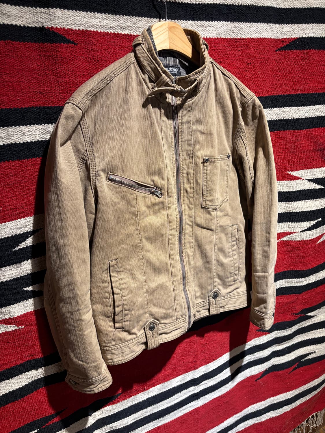 Windbreaker biker jacket / 클래식 바이커 라이더 상품이미지2