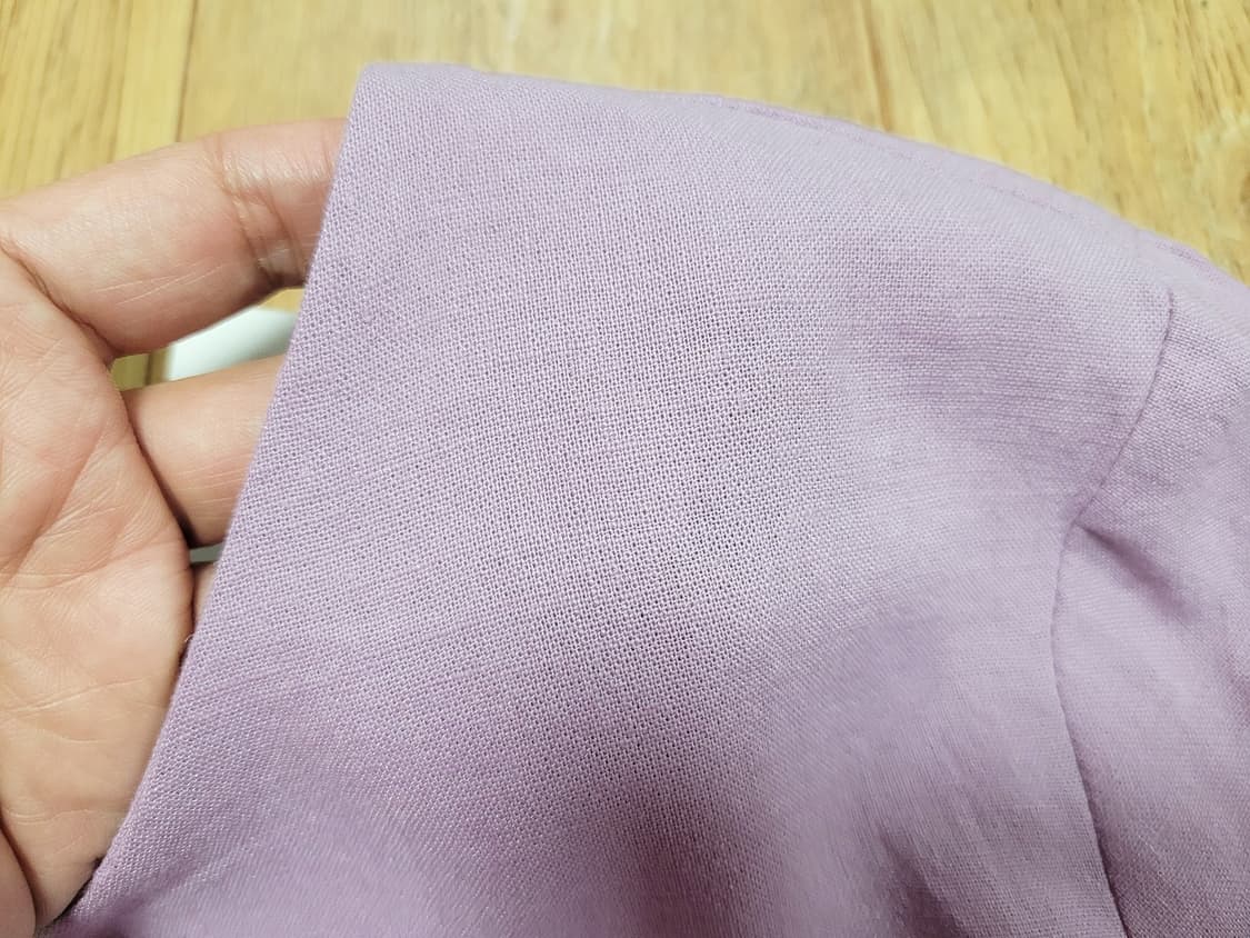 논로컬(NONLOCAL) 라벤다 린넨원피스 55 새상품 상품이미지3