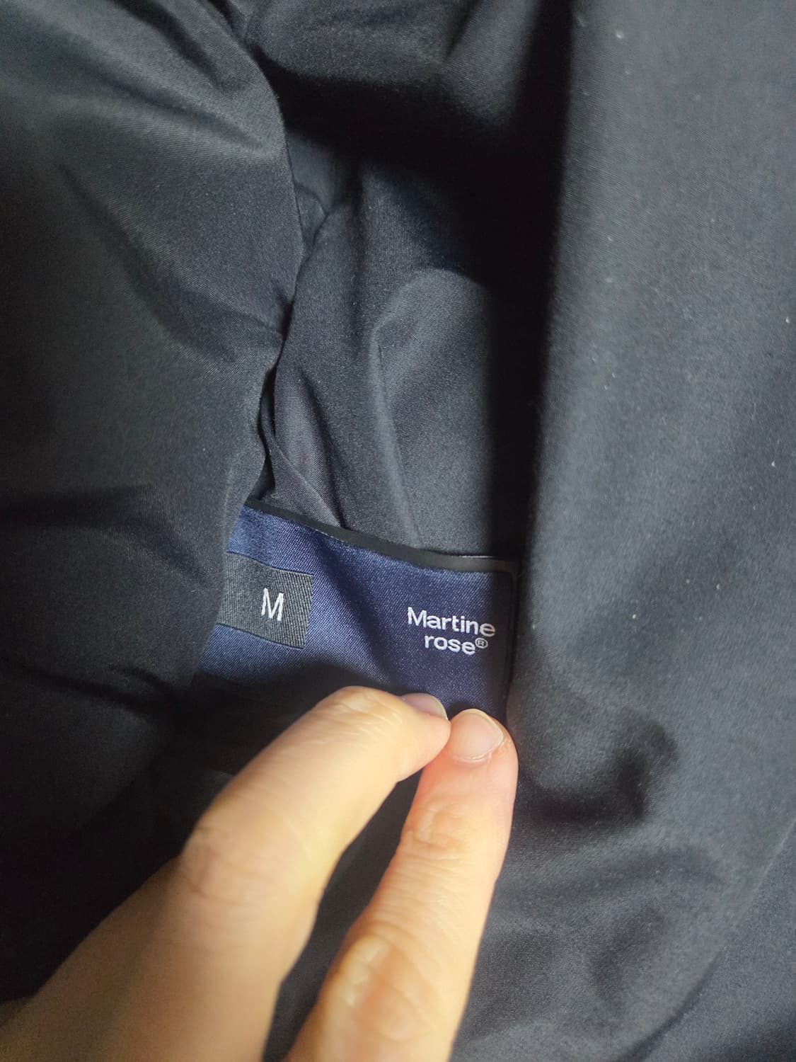 마틴로즈 돌푸퍼패딩 블랙 M 상품이미지5