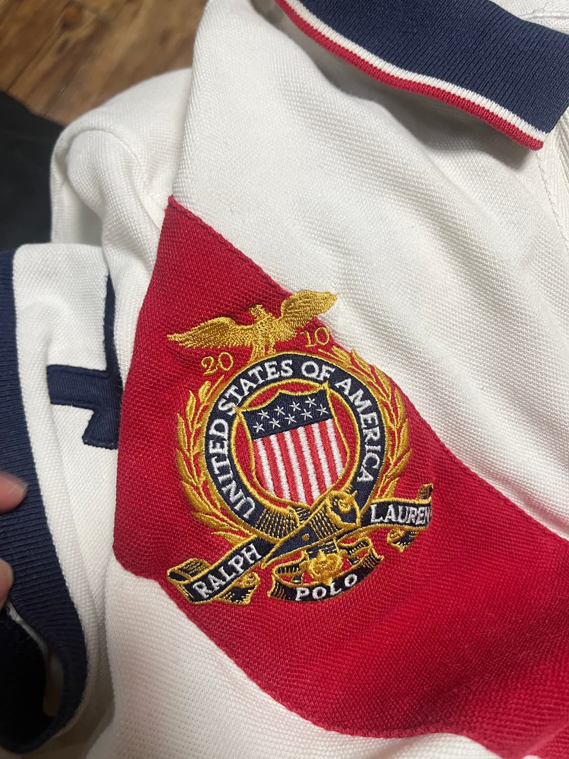 폴로 빅포니 성조기 넘버 14 대각선 라인 상품이미지5