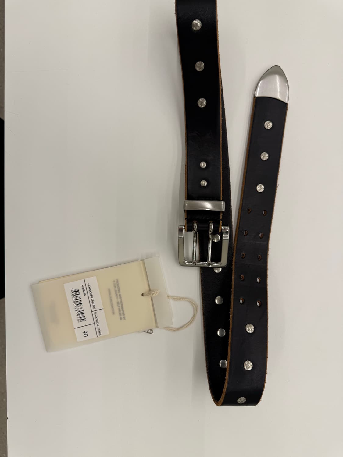 아워레가시 4cm 벨트 90 블랙 상품이미지3