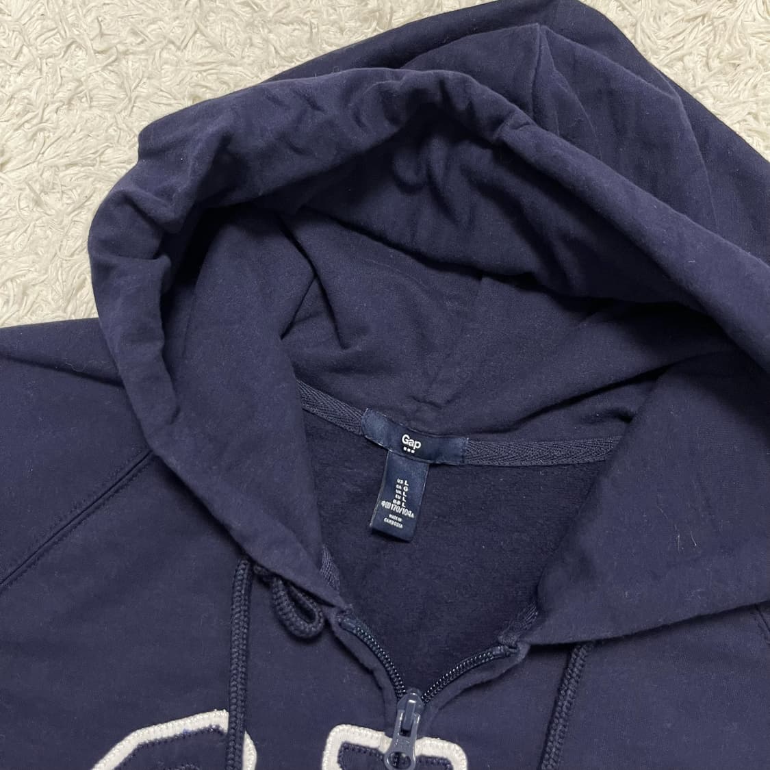 Gap navy zip-up hoodie 상품이미지6