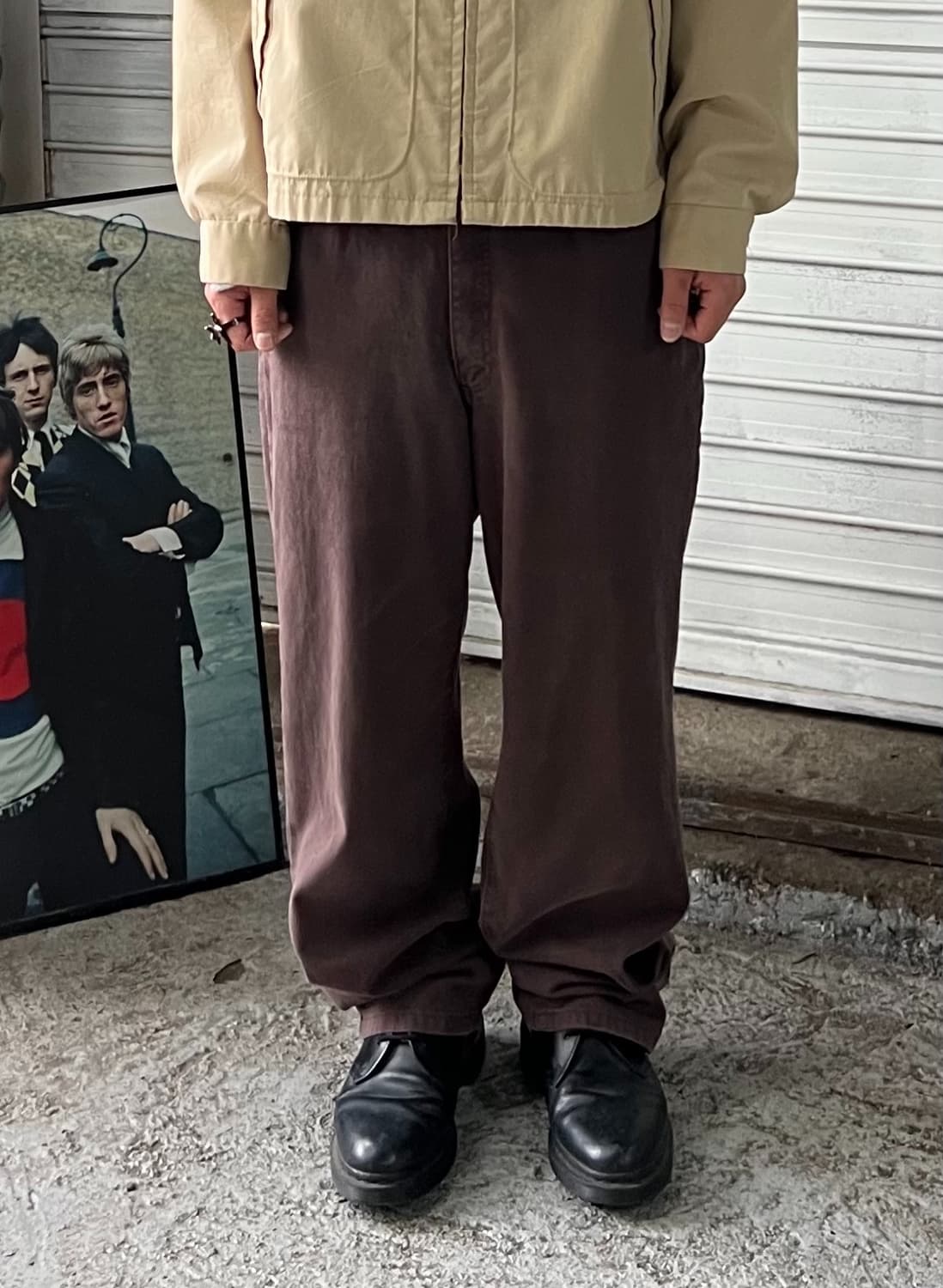 Mc Campbell brown cotton pants 🇯🇵 상품이미지3