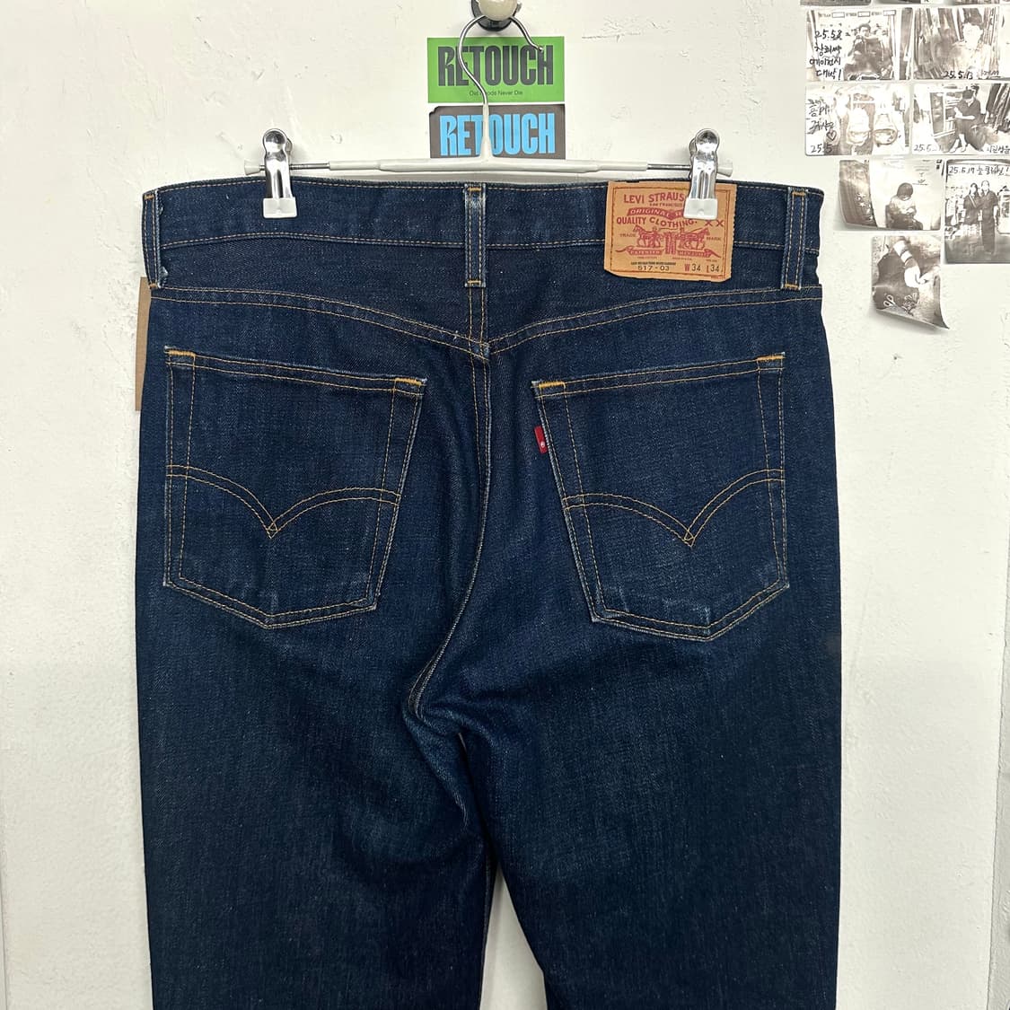 00‘s 리바이스 517 인디고블루 상품이미지5