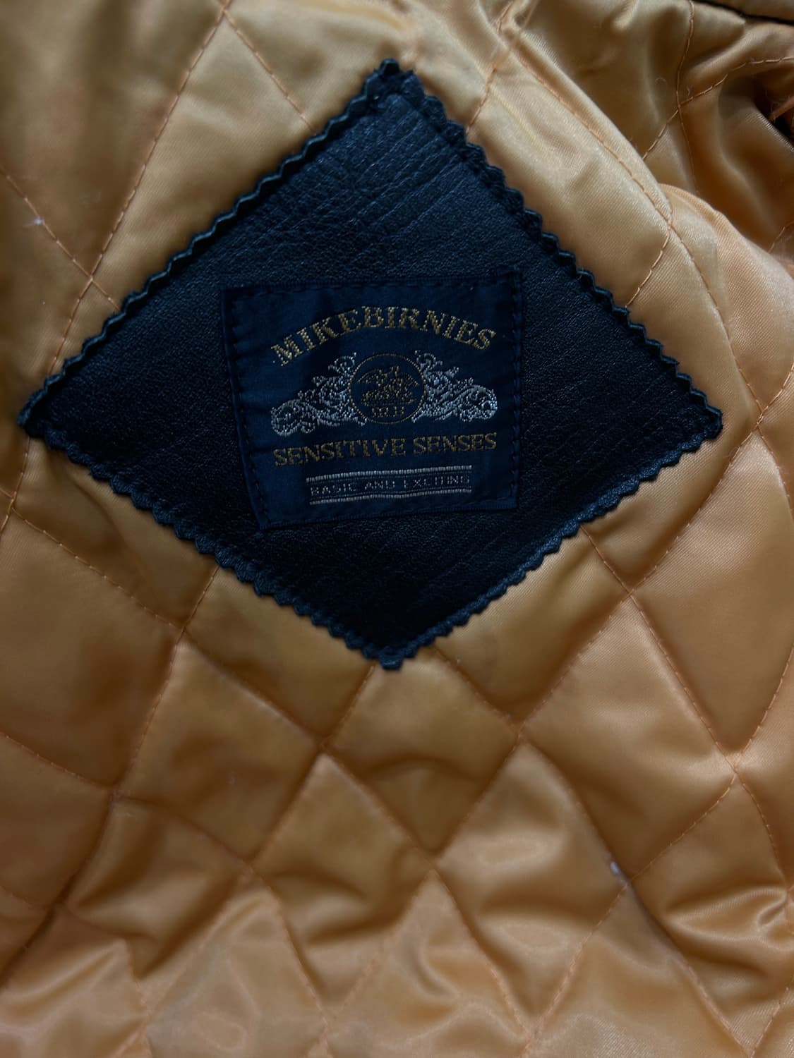 [M]마이크버니스 90s 브릴리언트 레터맨 울 레더 바시티 상품이미지6