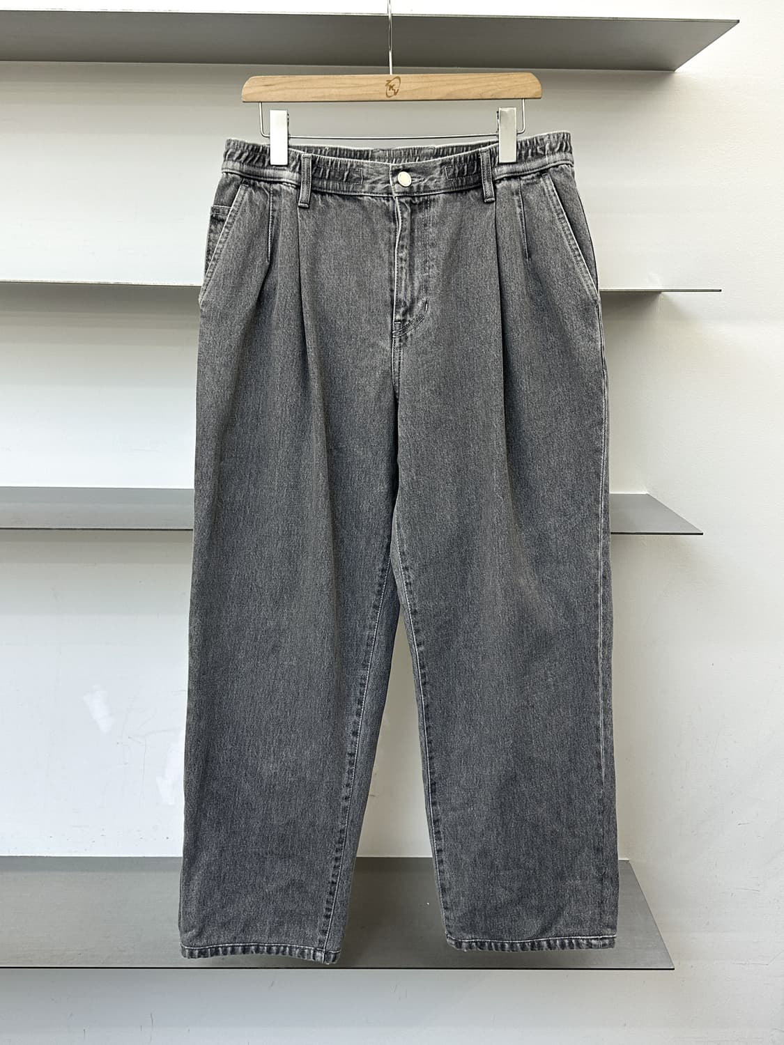 솔리드 옴므 22FW 데님 트라우저 팬츠 상품이미지1