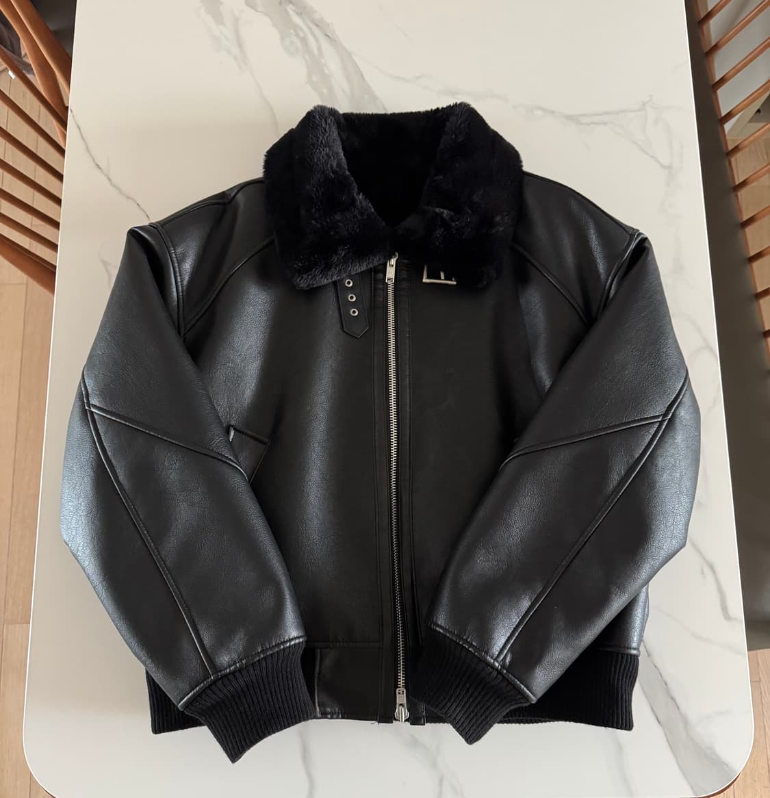 (새상품) 도프제이슨 크리즈 빈티지 무톤 무스탕  상품이미지6