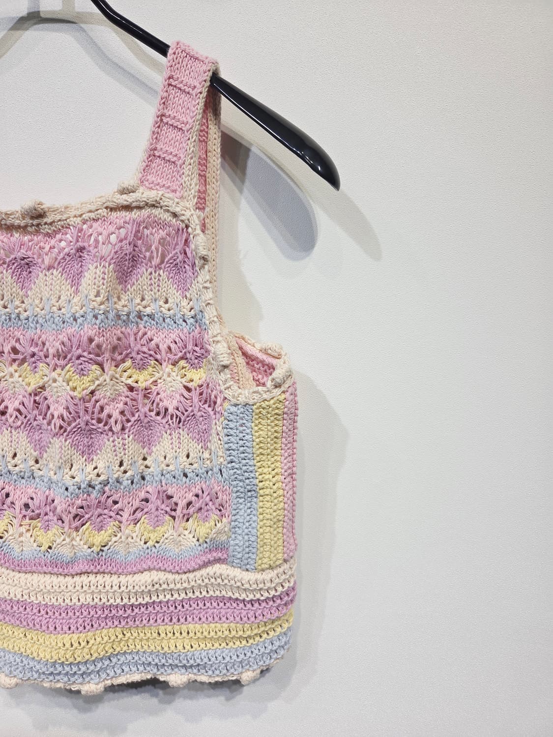 ZARA자라 파스텔 스트럭처 크롭탑_L 상품이미지4