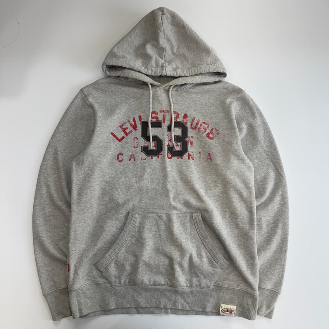 Levis 리바이스 프린팅 그레이 후드티 상품이미지3