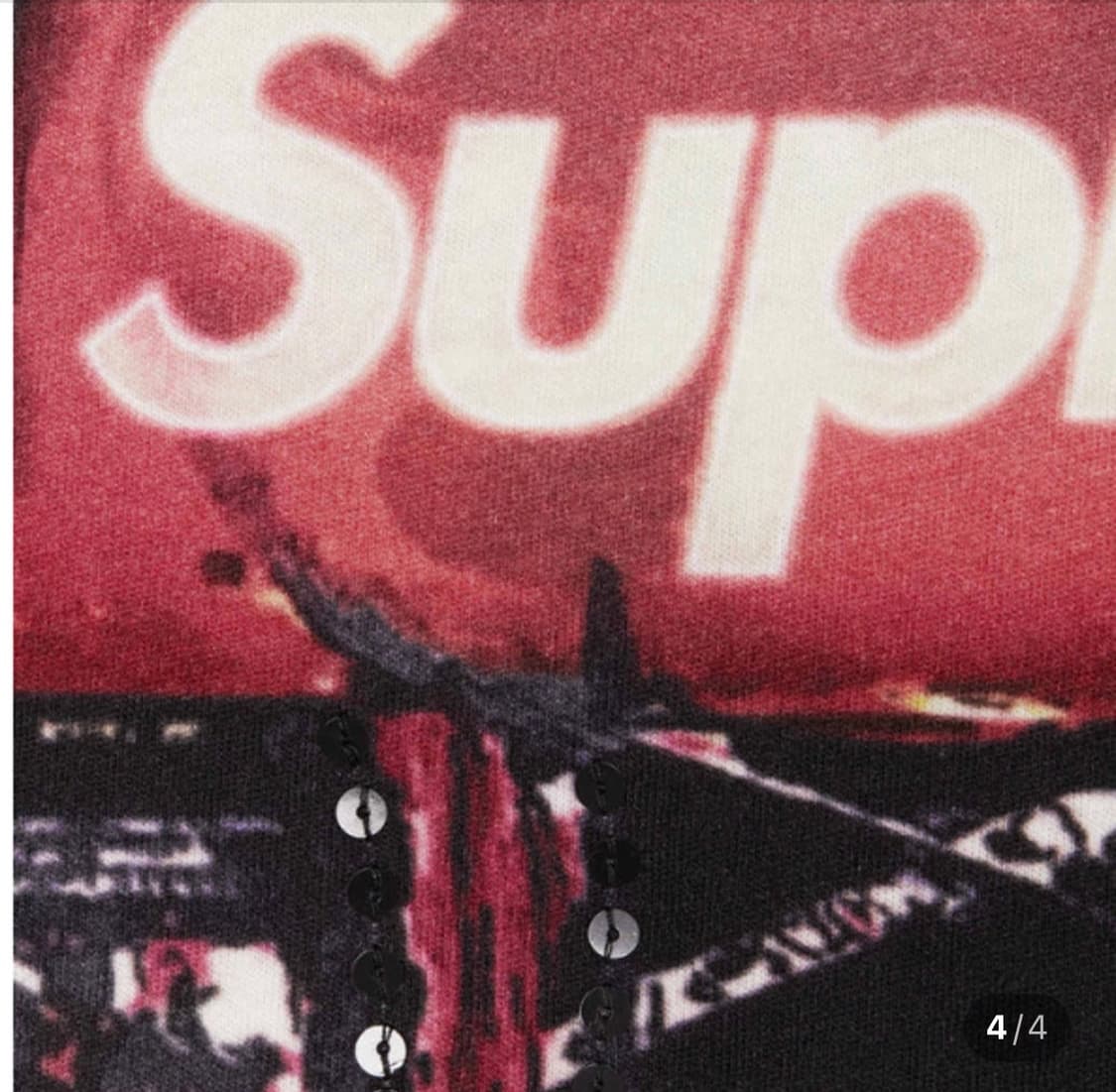 슈프림 25ss 스카이라인 시퀸 롱슬리브 탑 나이트 (XL) 상품이미지3