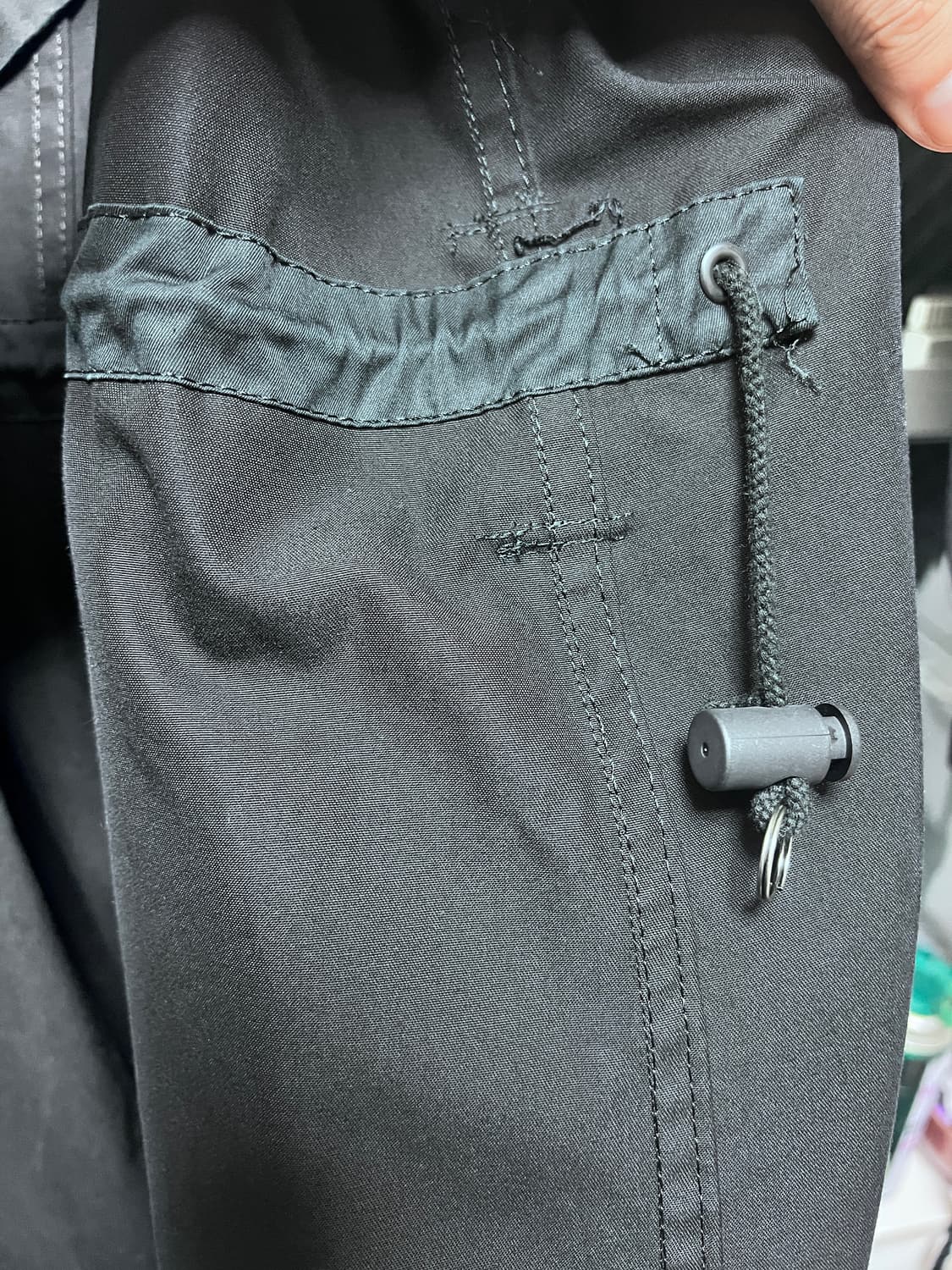 요지야마모토 Y’s / 블랙 트렌치코트 상품이미지7