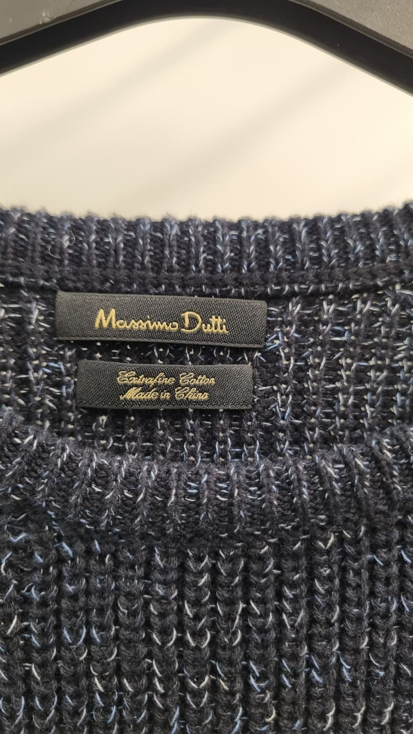 마시모두띠 익스클루시브 멜란지 라운드 니트 S 상품이미지8