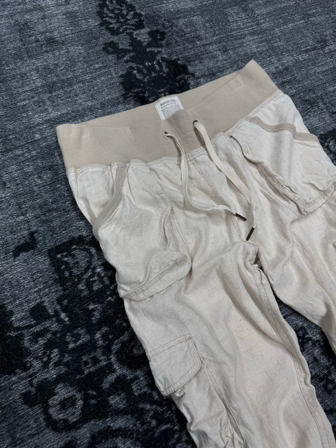 Goa 00s archive linen cargo pants 상품이미지3