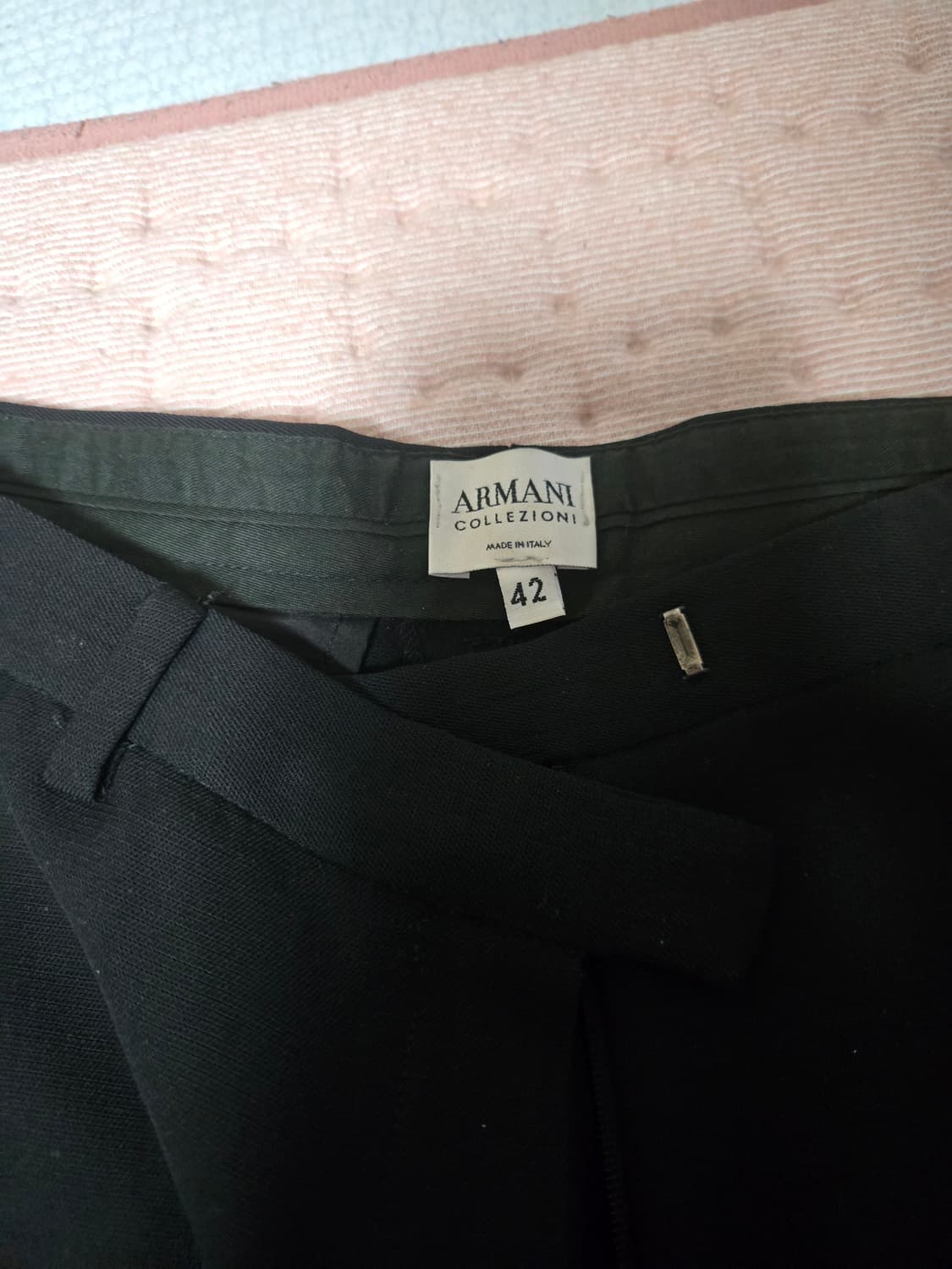 아르마니 콜레지오니 여성  세미와이드 슬렉스  상품이미지2