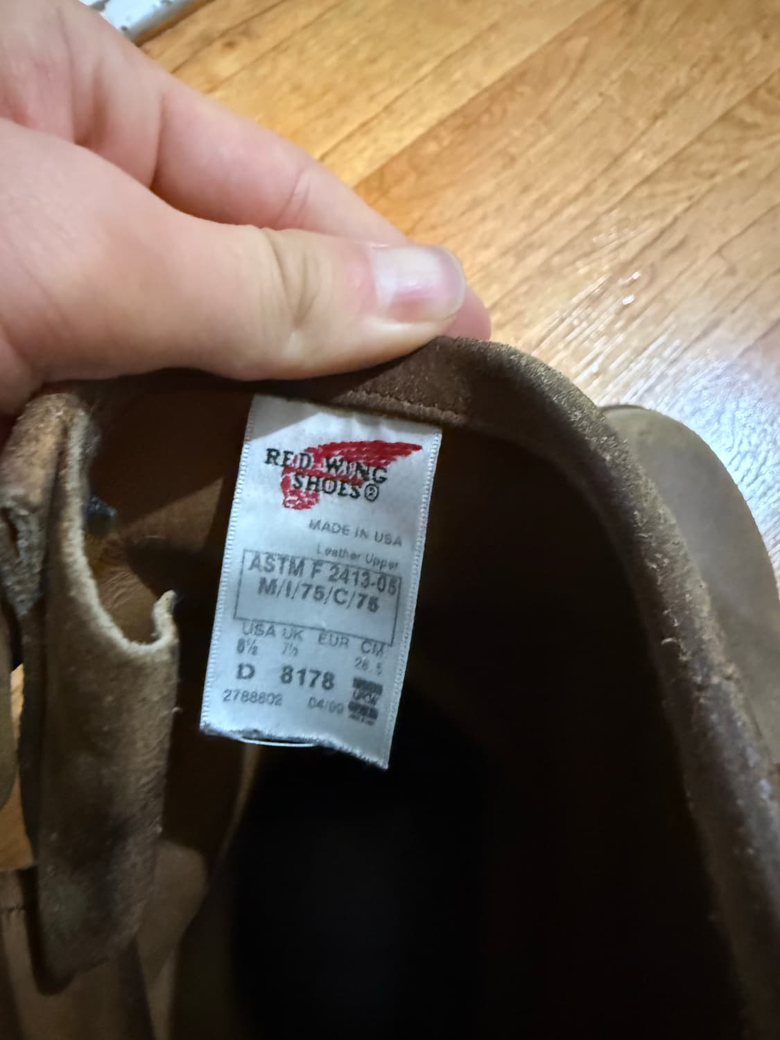 레드윙 엔지니어부츠 8178 265 상품이미지4