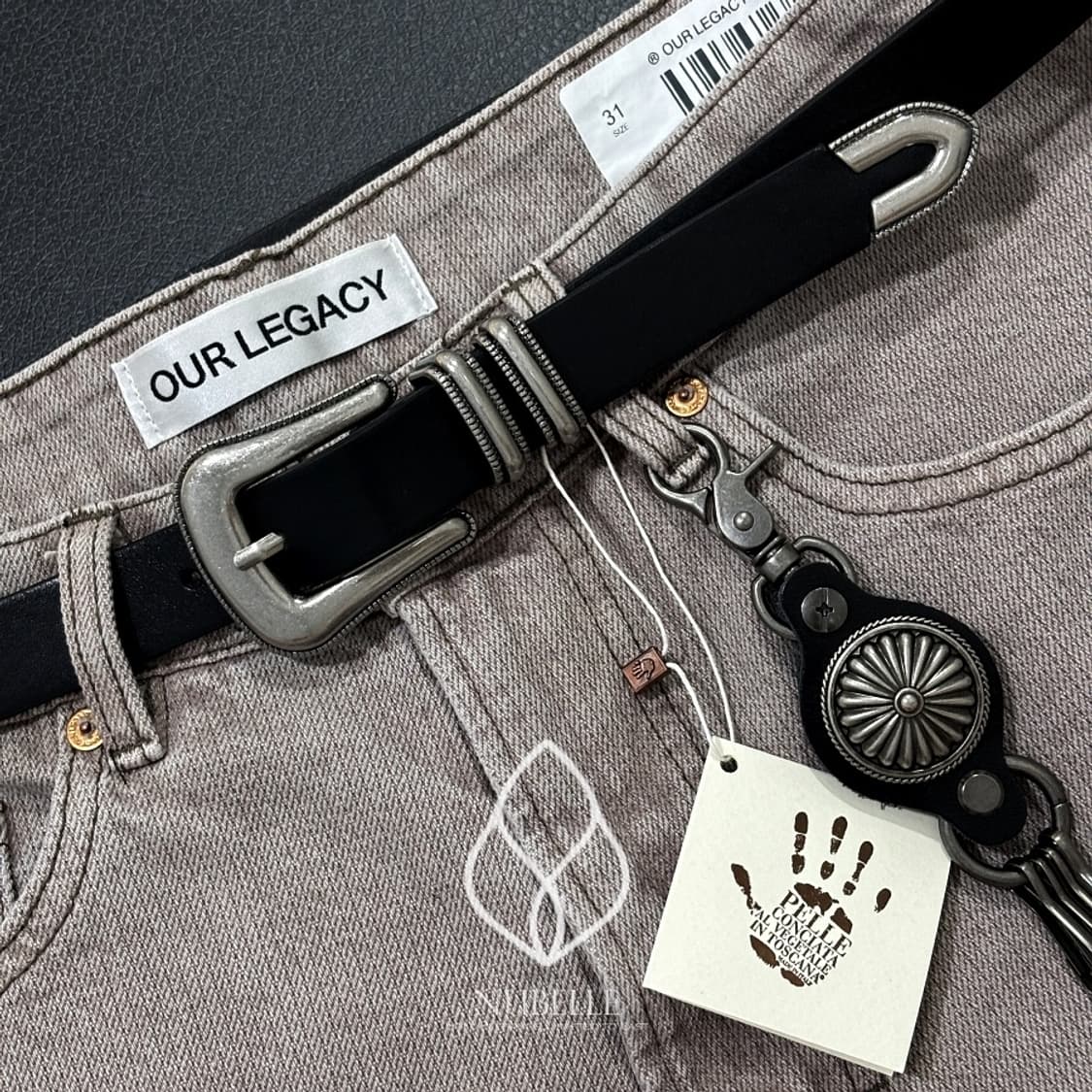 🌗  Verapelle leather belt / 베라펠레 웨스턴 벨트 상품이미지4