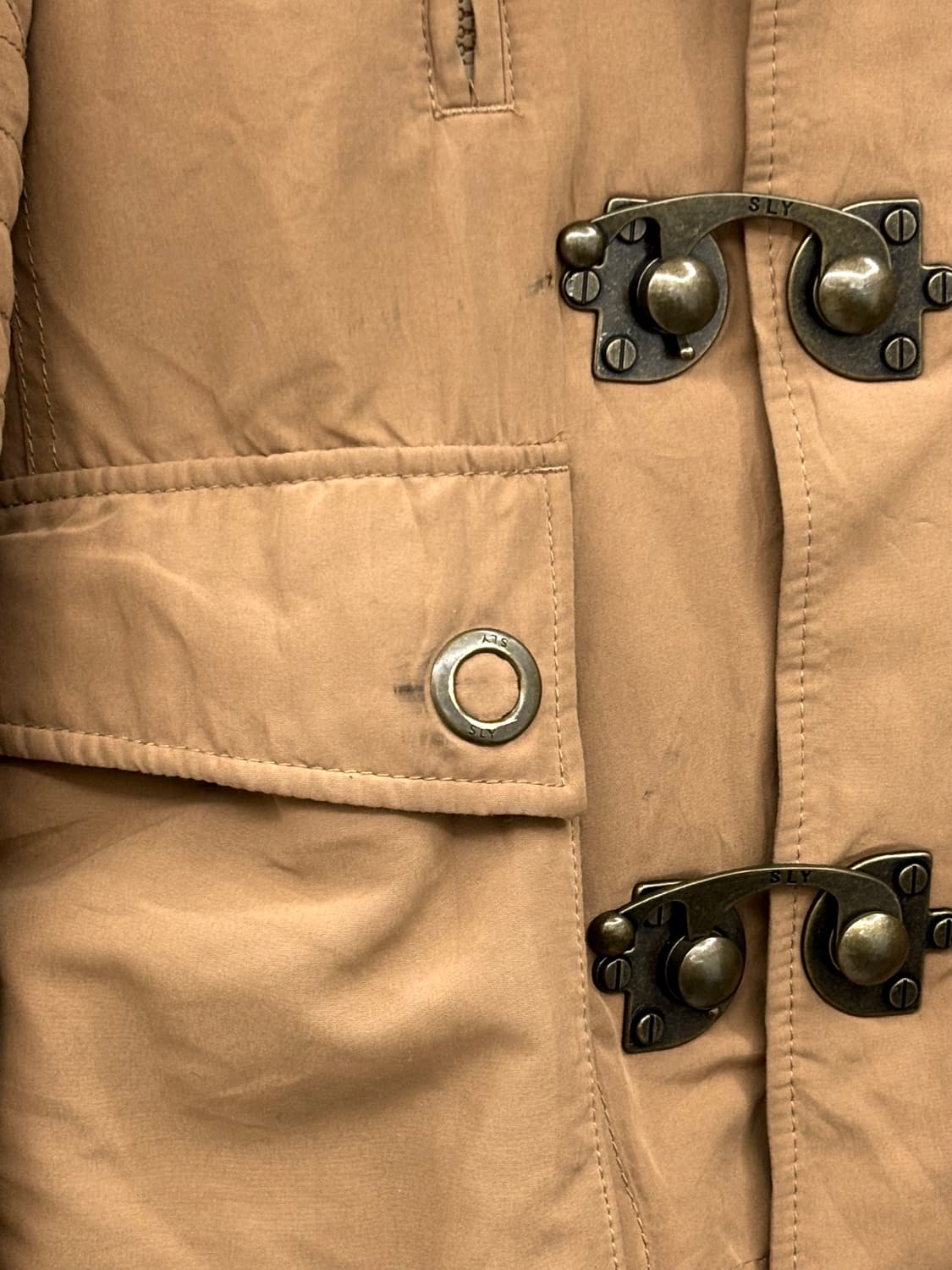 Sly carmel fur hood jacket   상품이미지8