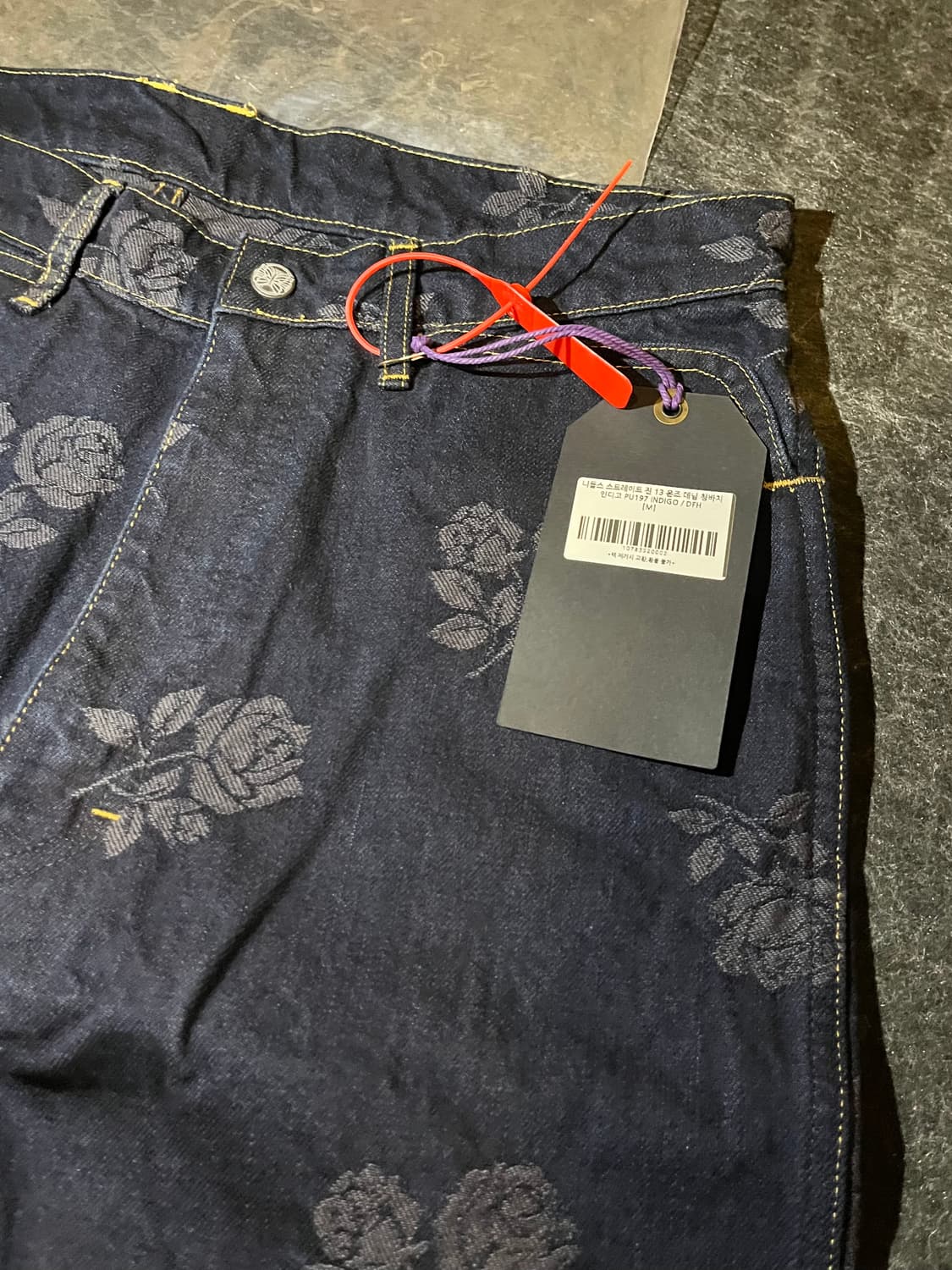 니들스 데님 스트레이트 팬츠 m 새상품 상품이미지2