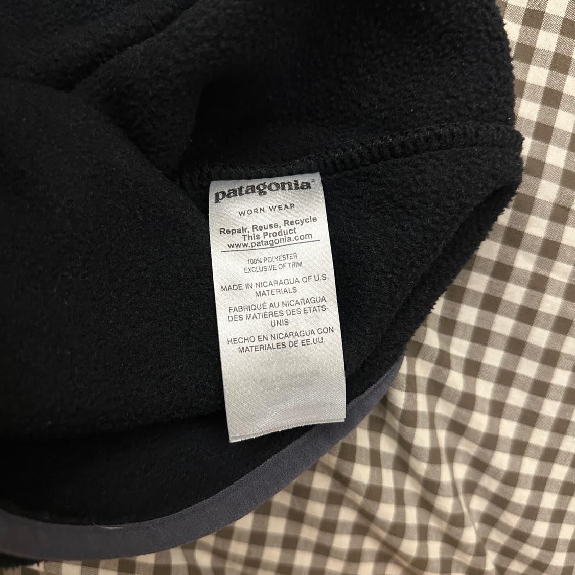 파타고니아 신칠라 블랙 M 상품이미지6