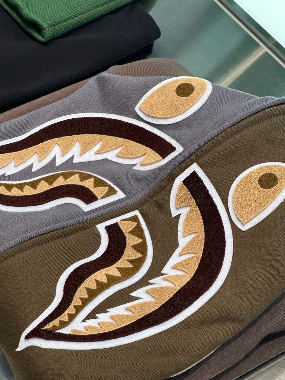 베이프 풀 집업 후드 xl 상품이미지1