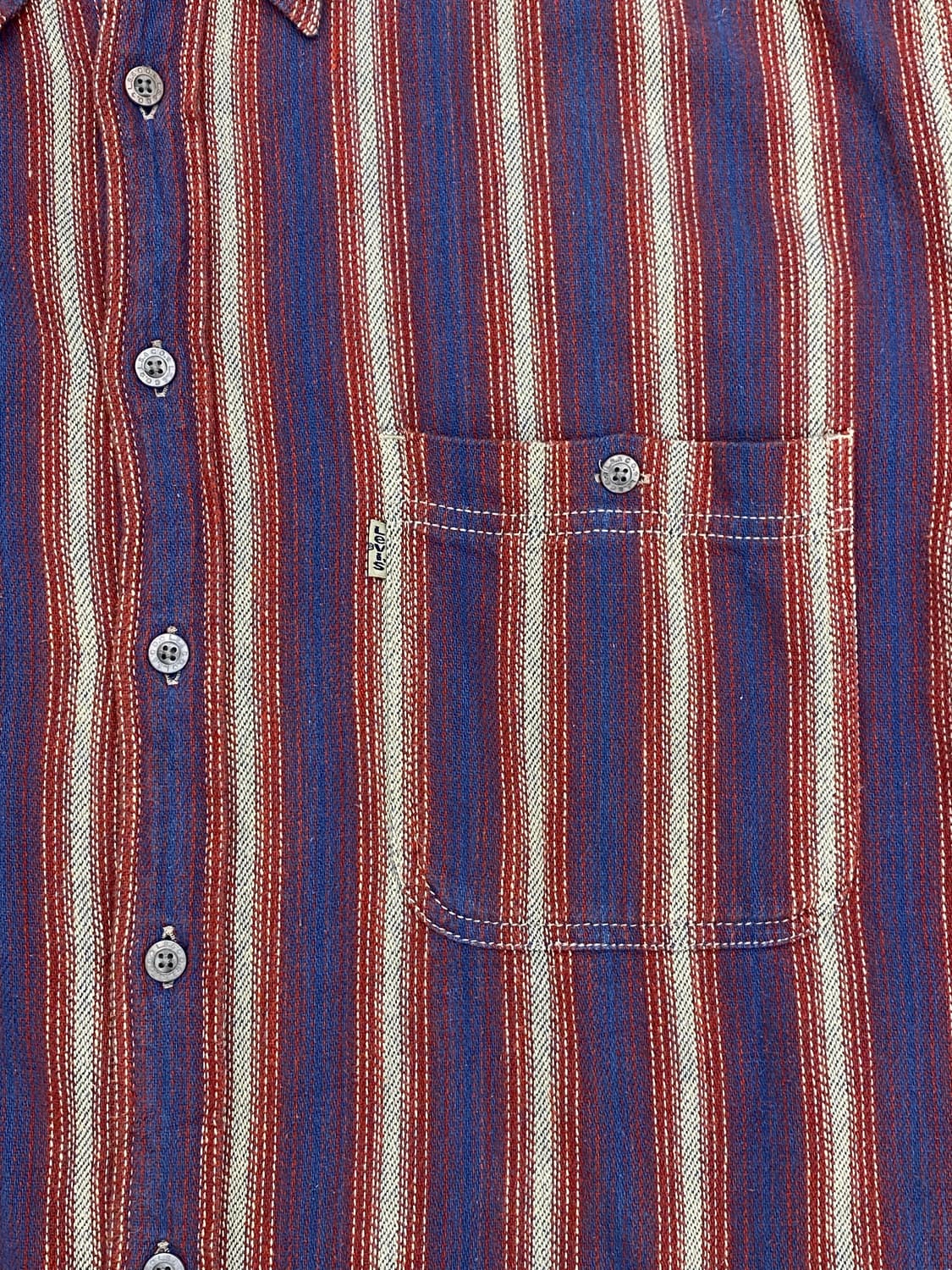 Levis 리바이스 플란넬 스트라이프 셔츠 상품이미지4