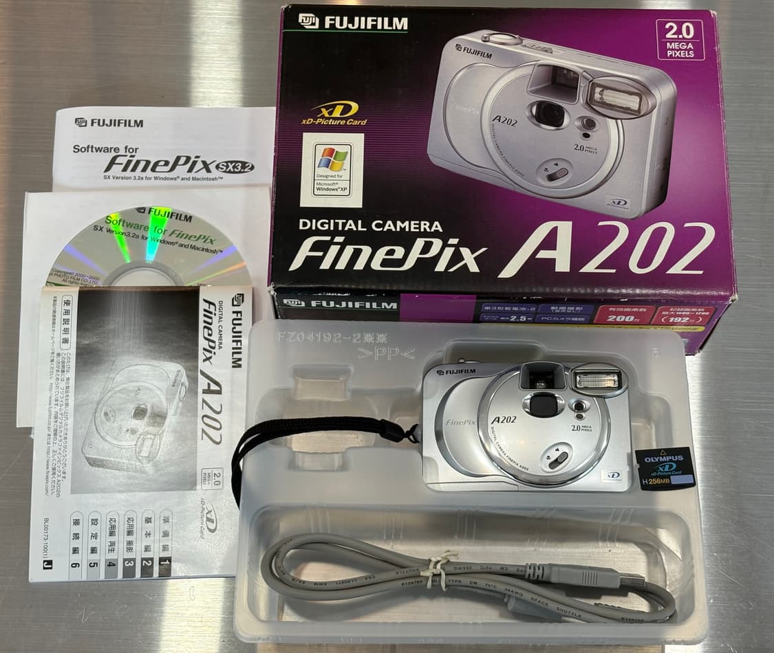 스미카케이블/풀박/xd카드256mb)후지필름 파인픽스 A202 빈티지디카 상품이미지2