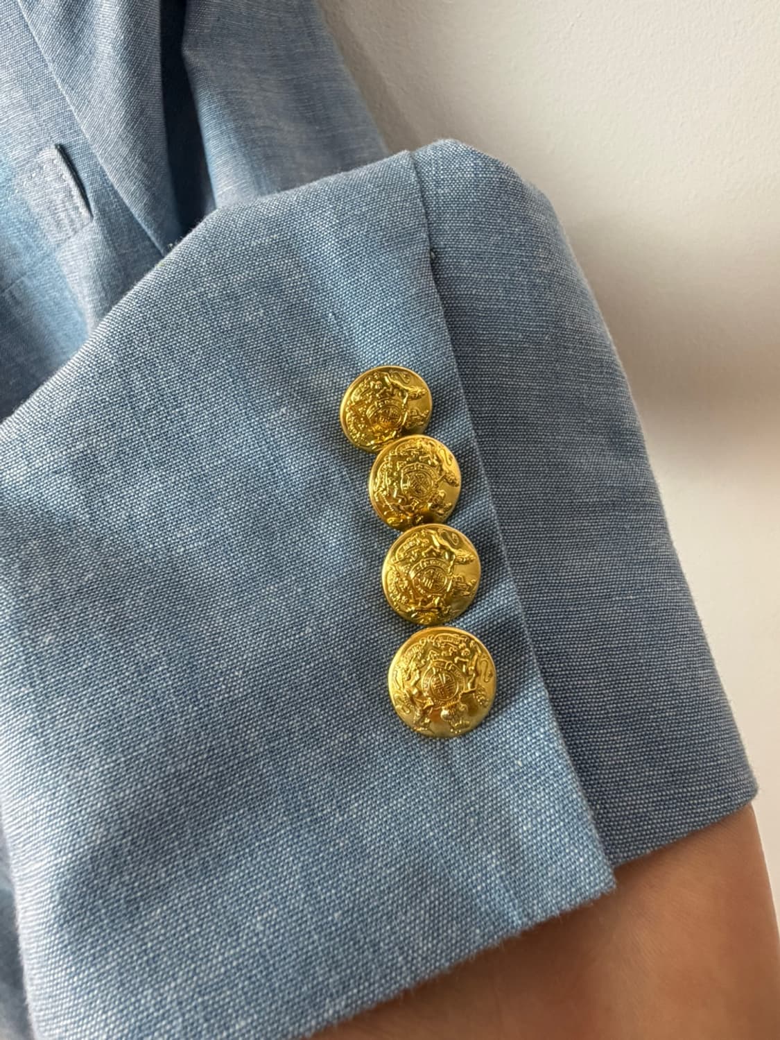 폴로 랄프로렌 더블 브레스티드 금장 자켓 상품이미지5