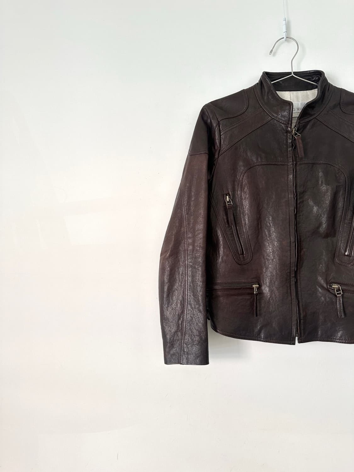 SON JUNG WAN 2 buckle leather jacket  상품이미지2