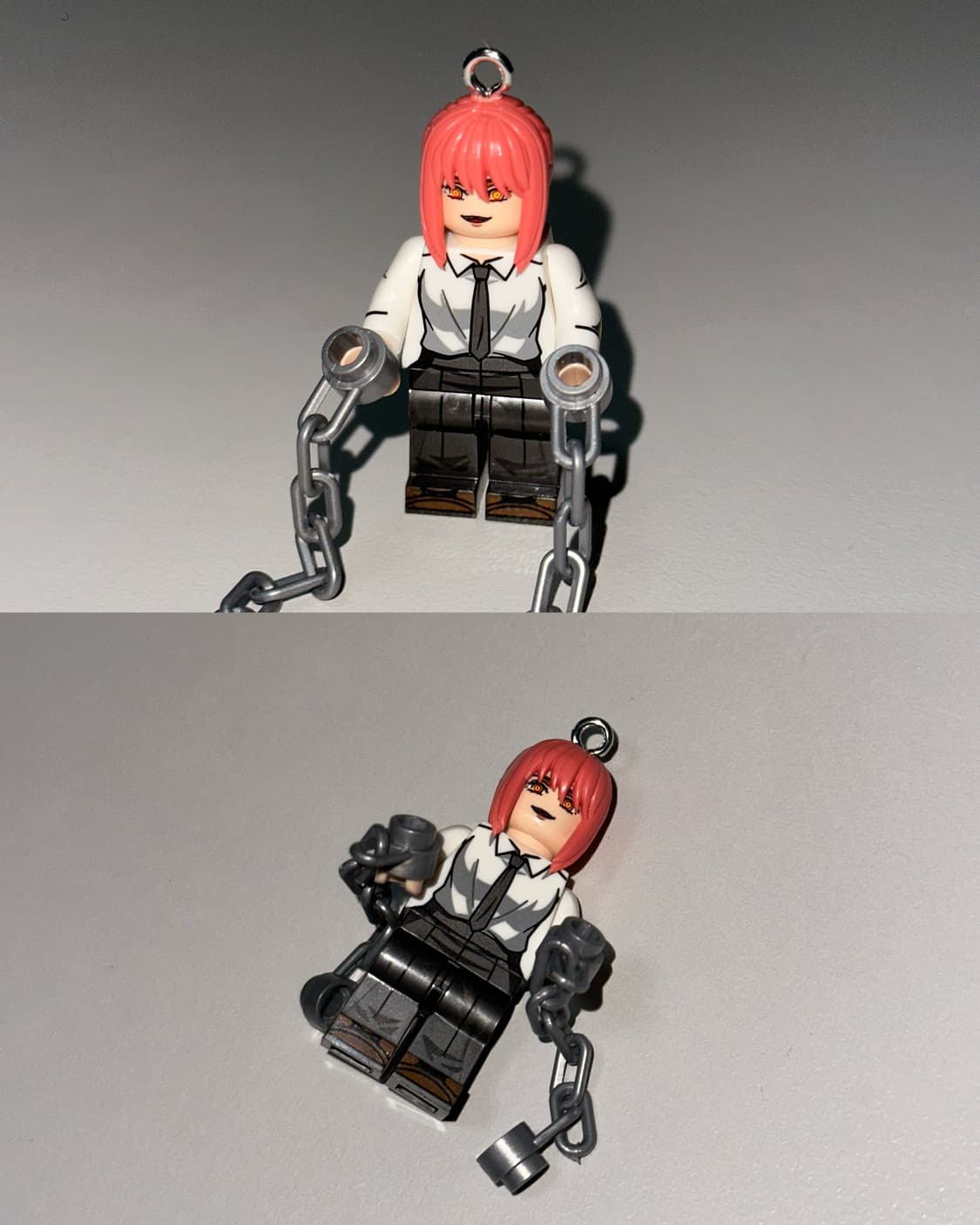 [주문제작] 체인소맨 레고 피규어 키링 에어팟 지갑 열쇠고리 상품이미지8