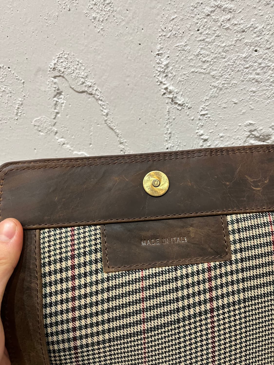 Made in ITALY 리얼레더 빈티지 크로스백 상품이미지5