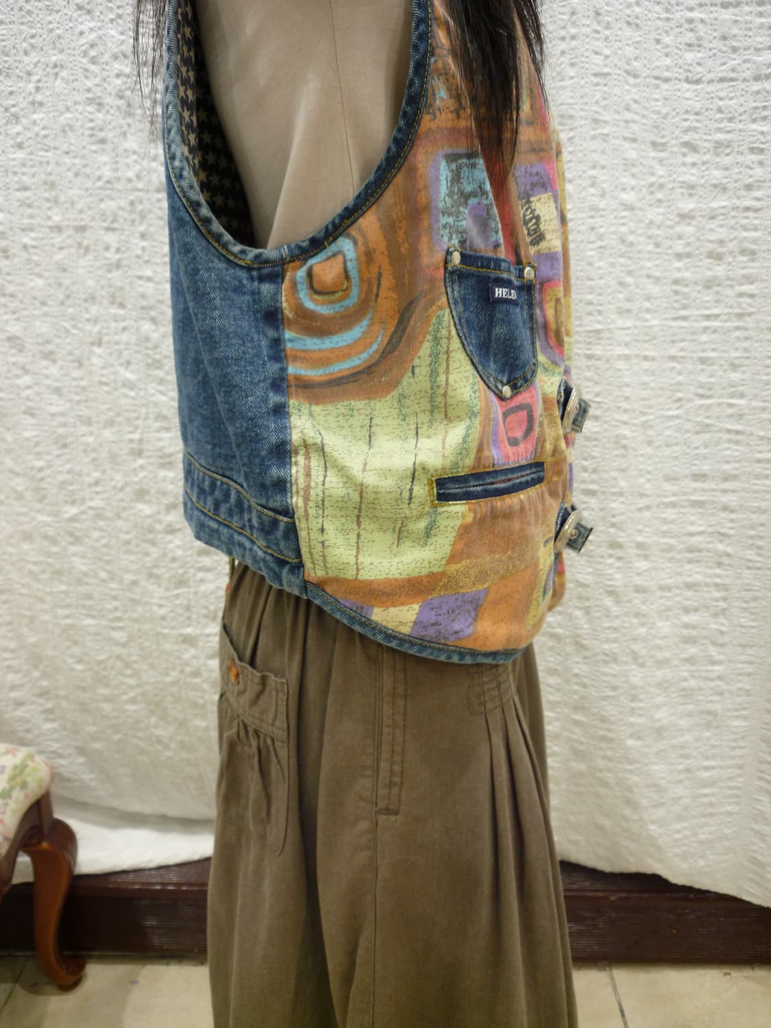 Nomad patch denim vest 상품이미지3