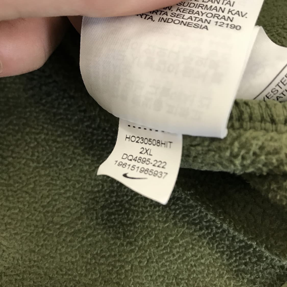 나이키 빅스우시 윈터라이즈드 플리스 스웻 [XXL] 상품이미지7