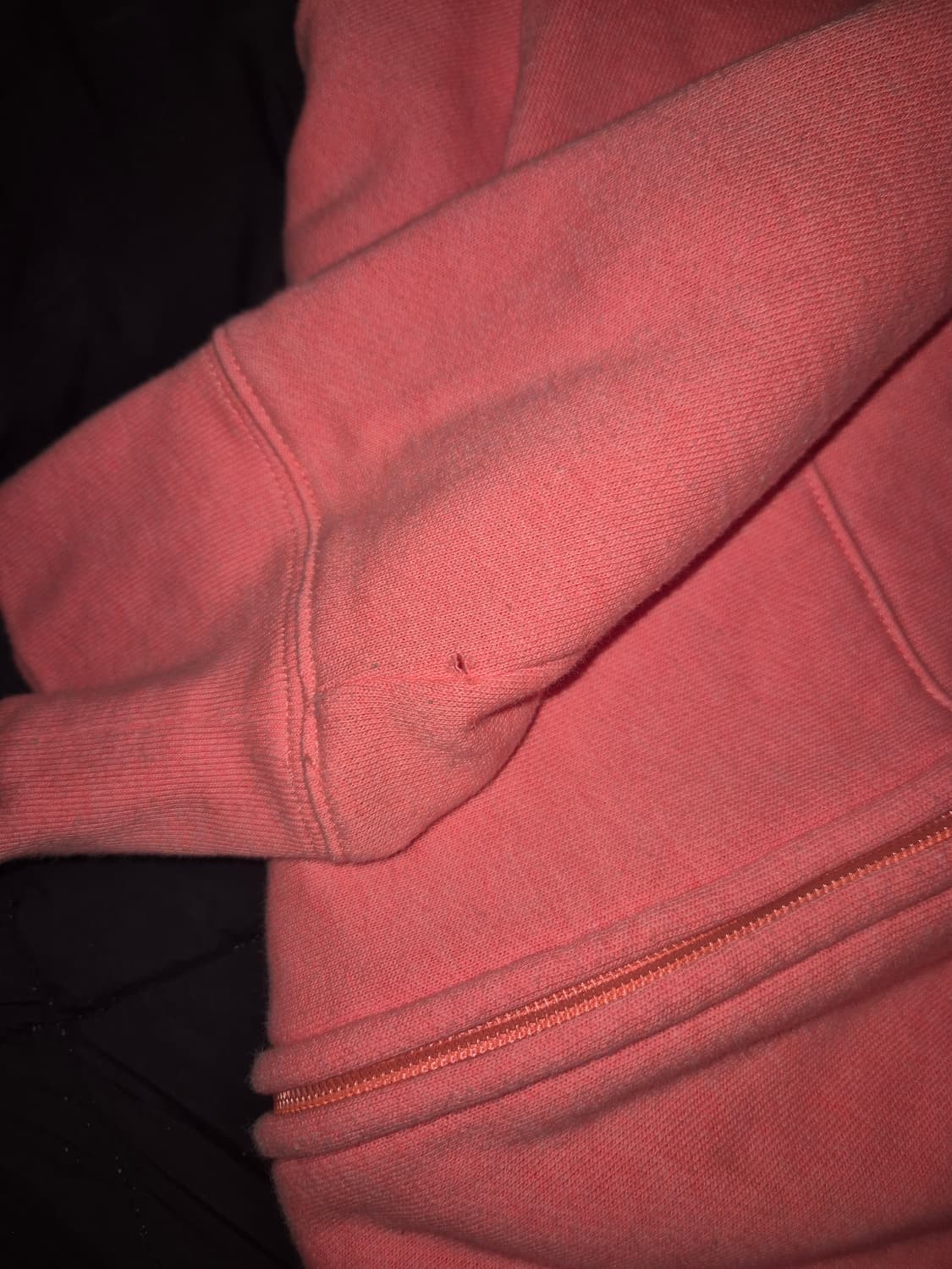 GAP 핑크빛 오렌지 후드집업 XXL 상품이미지7