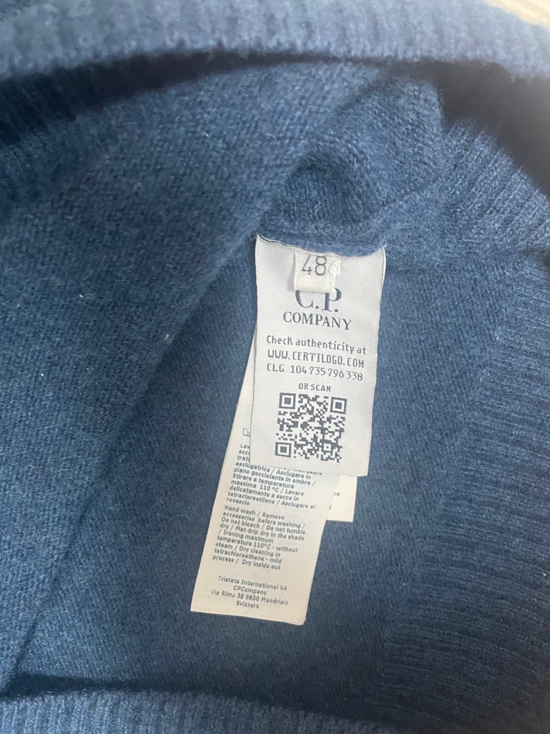 C.P. Company 램스울 GRS 터틀넥 스웨터 상품이미지5