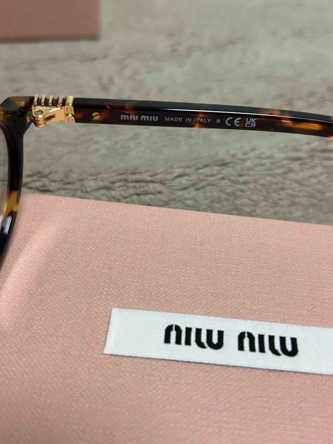 미우미우 리가드 안경 상품이미지4
