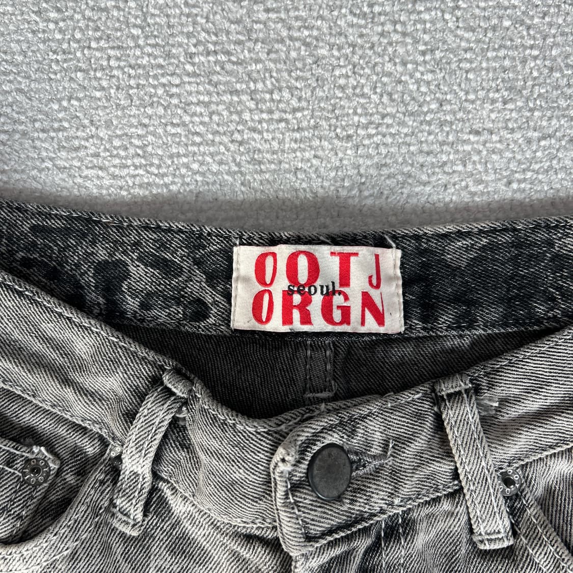 Ootj y2k 빈티지 워싱 데님팬츠 29 상품이미지2