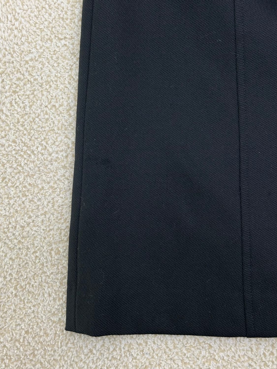 꾸레쥬 블랙 울 원피스 상품이미지7