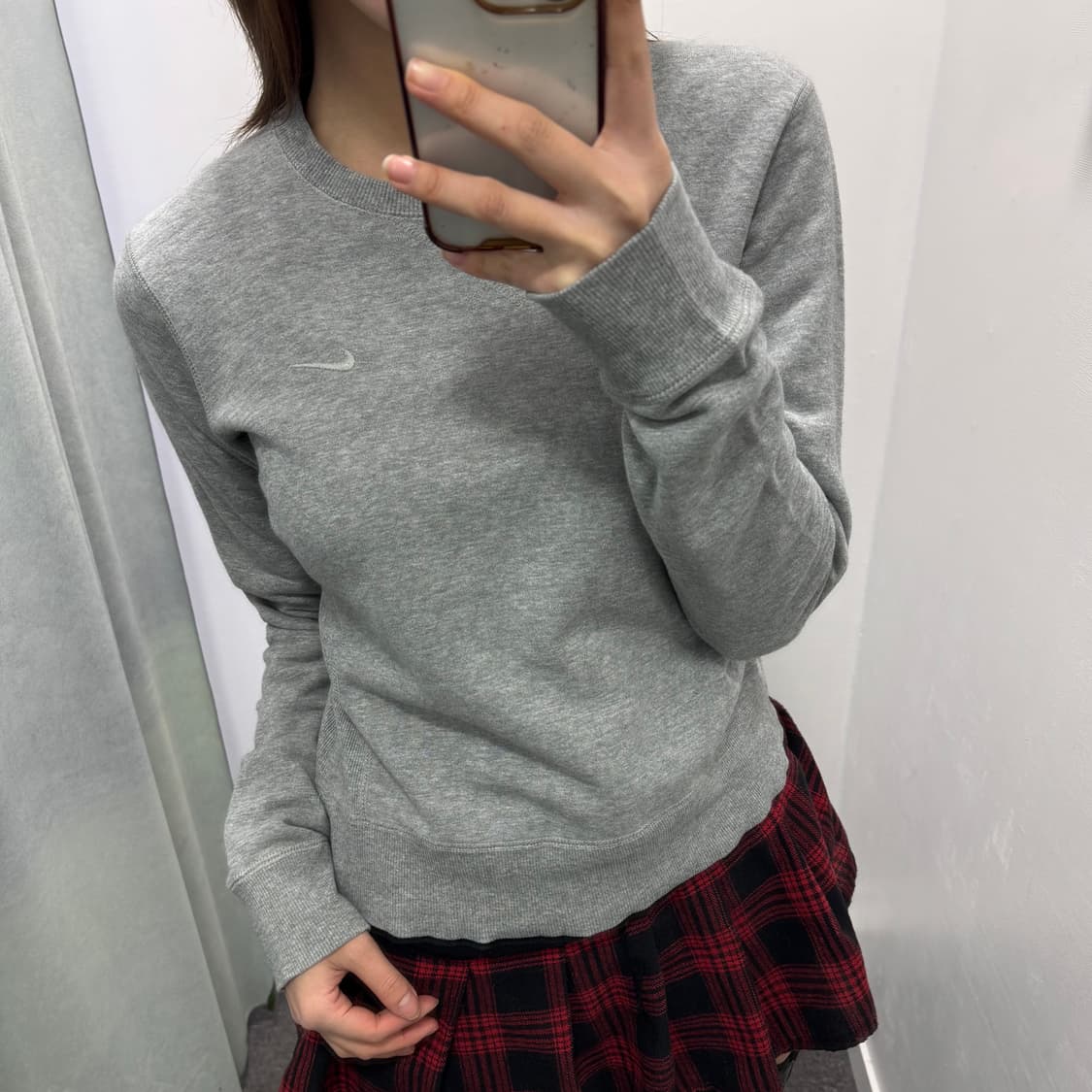 나이키 그레이 맨투맨 상품이미지2