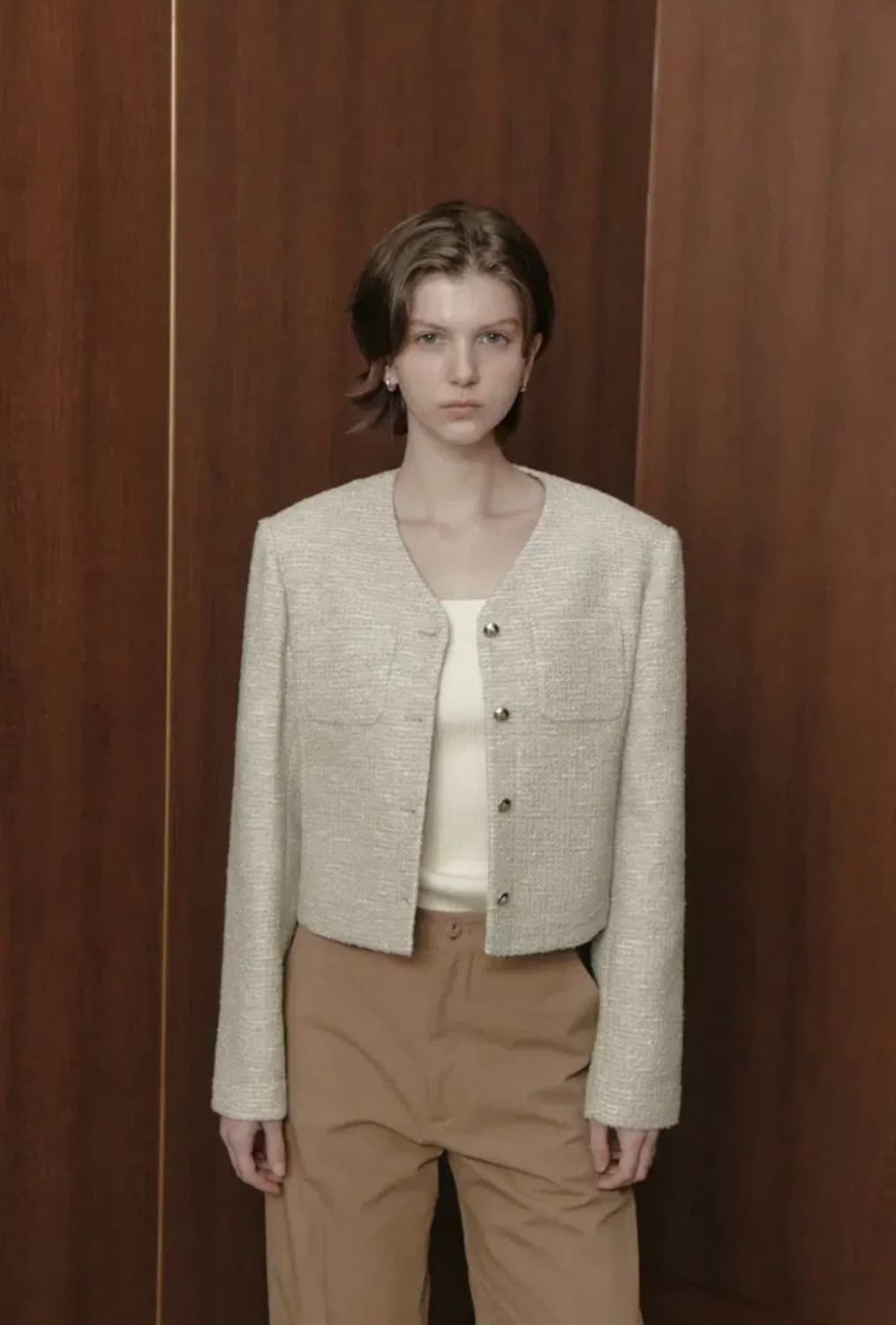 게드 벨라 트위드 자켓 상품이미지1