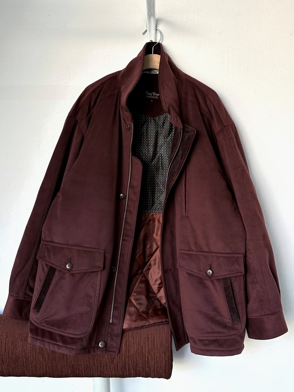 Stand collar padded mil mid coat 상품이미지8