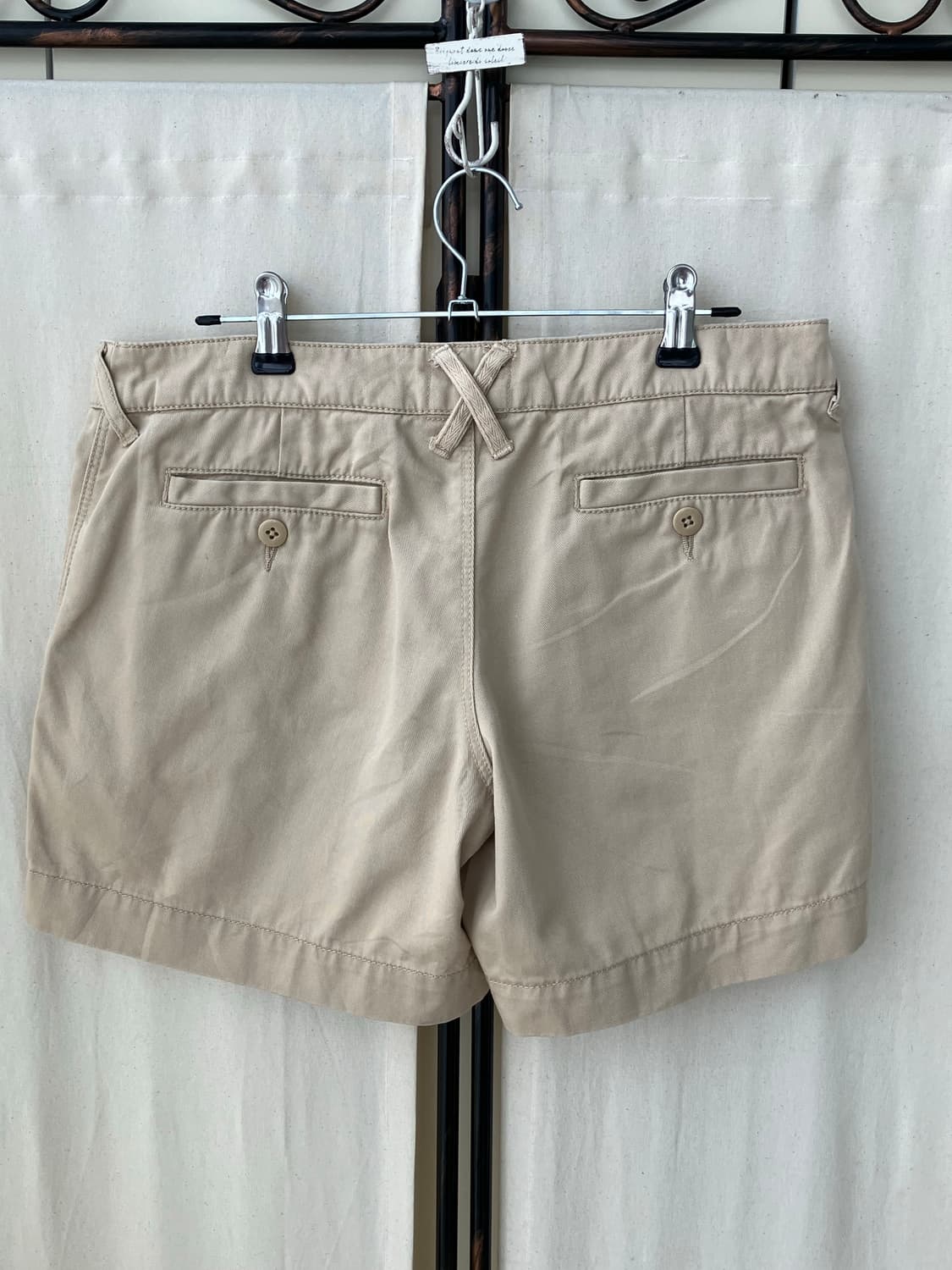 jpn vintage beige cross belt shorts 상품이미지2