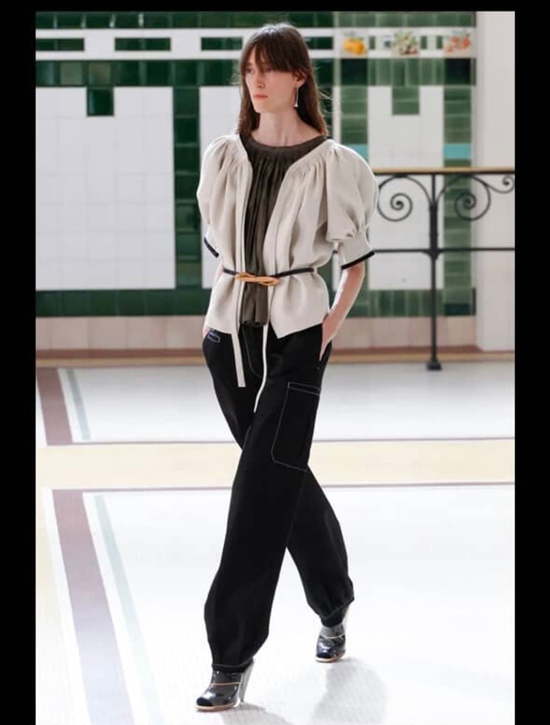 르메르 린넨 블라우스 (2017년, 레어템) 상품이미지1