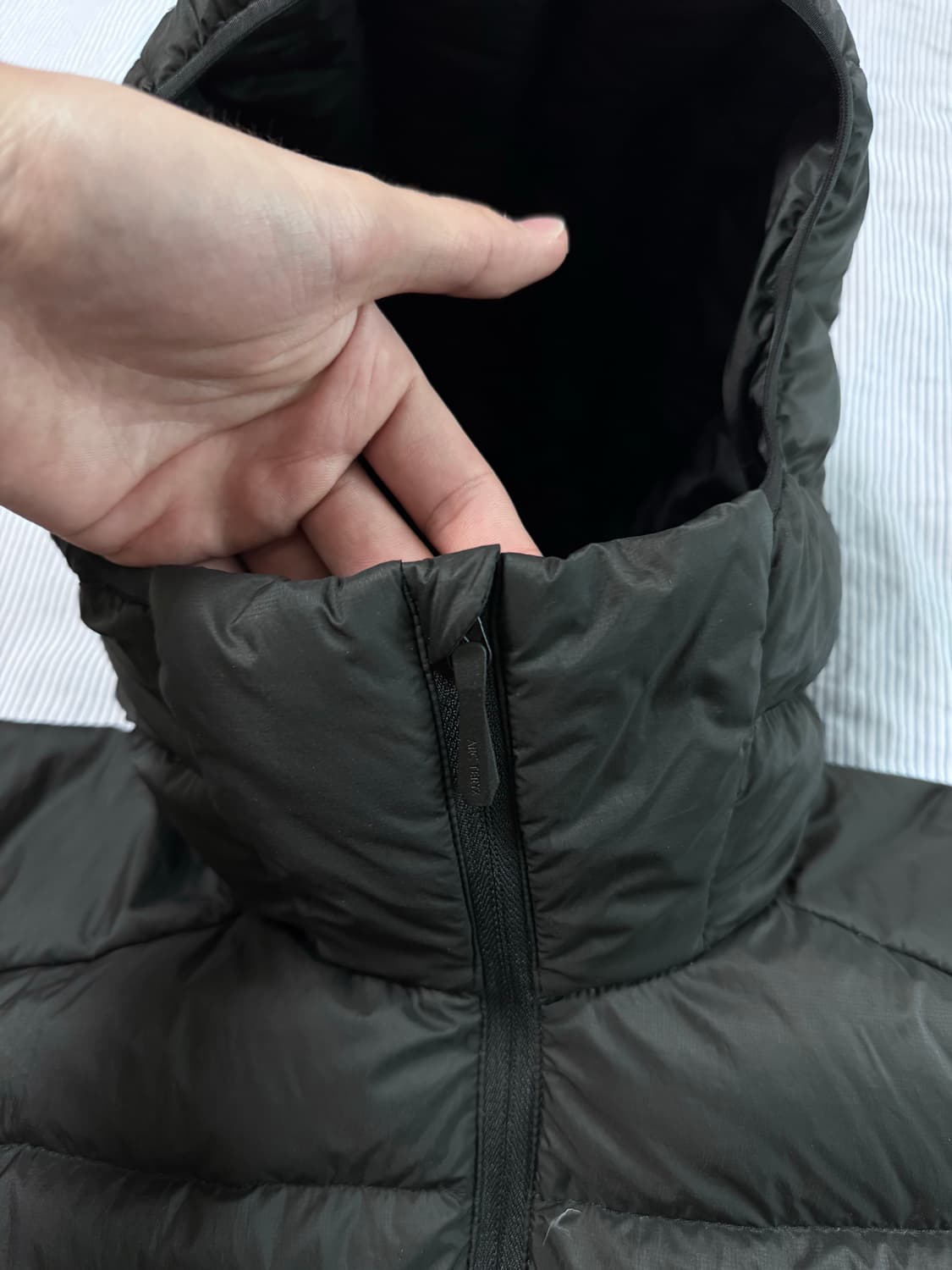 (SS급) 아크테릭스 세륨 후디 블랙 상품이미지6