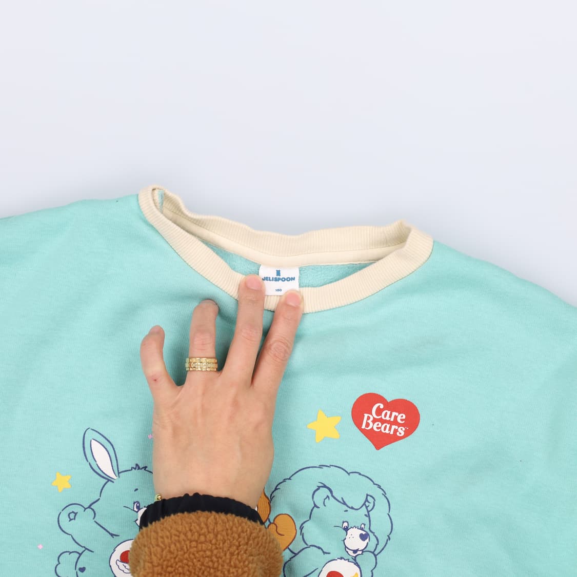 [150] 케어베어 키즈아동 기모 맨투맨 1216H1 상품이미지3