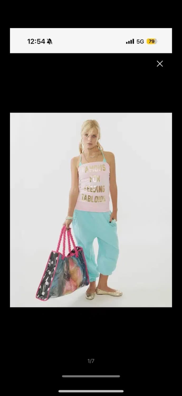 스컬프터 tabloids tube top pink 상품이미지1