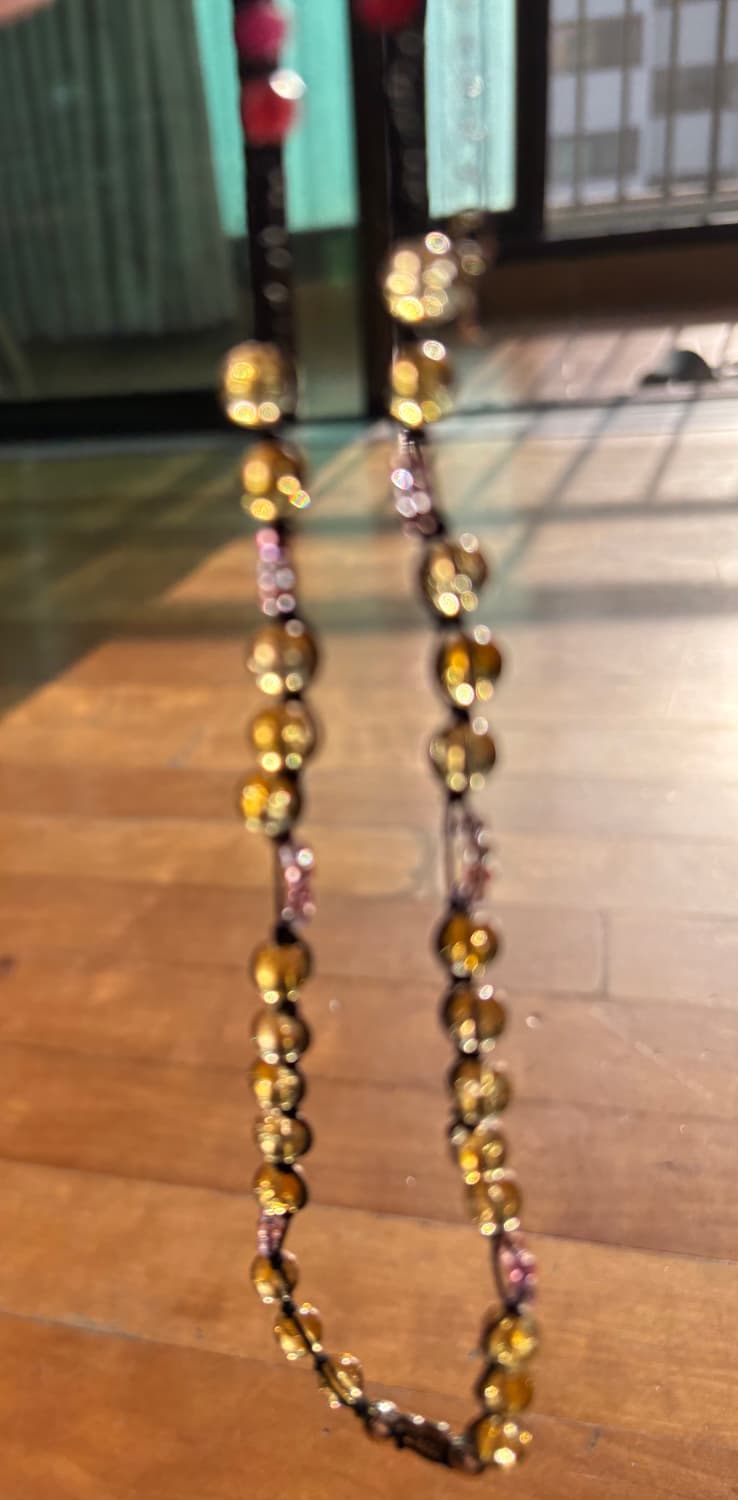 butterfly 나비 원석 목걸이 상품이미지1