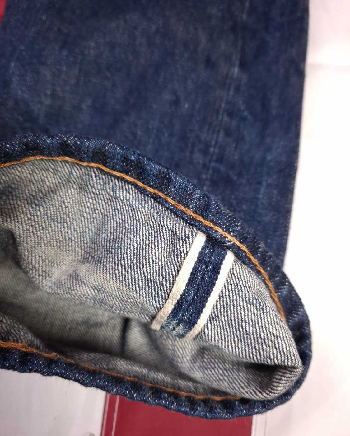 오리지날 오어슬로우 107 셀비지 데님진 상품이미지5